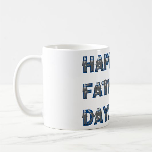 Happy Vathers Day Tasse (Links)