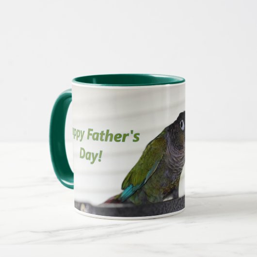 Happy Vathers Day Tasse (Vorderseite Links)