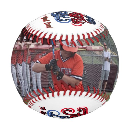 Happy Vathers Day to Best Vater Ever Baseball (Vorderseite)