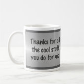 Happy Vathers Day to Someone Special Kaffeetasse (Links)