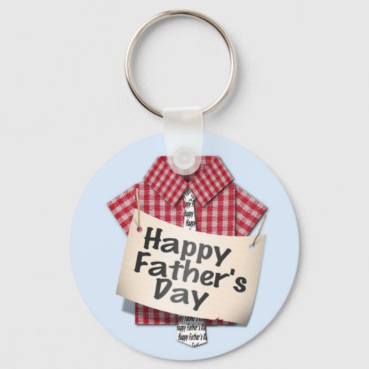 Happy Vathers Day to Someone Special Schlüsselanhänger (Vorderseite)