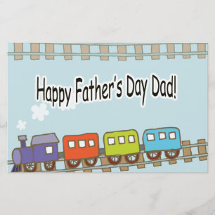 Happy Vathers Day Train