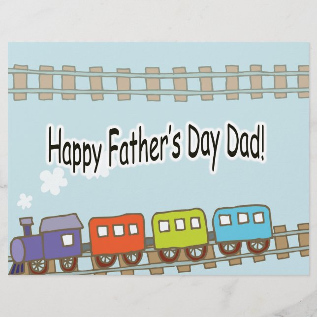 Happy Vathers Day Train (Vorderseite)
