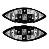 Happy Vathers Day Vater Black & White Foto Grid Football (Paneele)