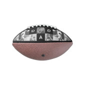 Happy Vathers Day Vater Black & White Foto Grid Football (Gedreht 270)