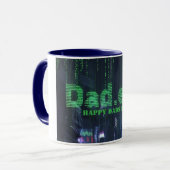 Happy Vathers' Day "VATER.EXE" Custom Tasse (Vorderseite Links)