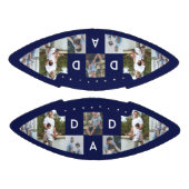 Happy Vathers Day Vater Foto Collage Grid Football (Paneele)