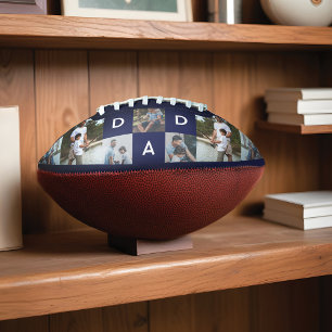 Happy Vathers Day Vater Foto Collage Grid Football