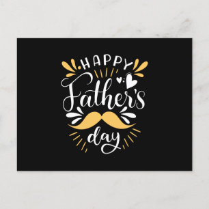 Happy Vathers Day Vater Geschenk für Daddy Ankündigungspostkarte