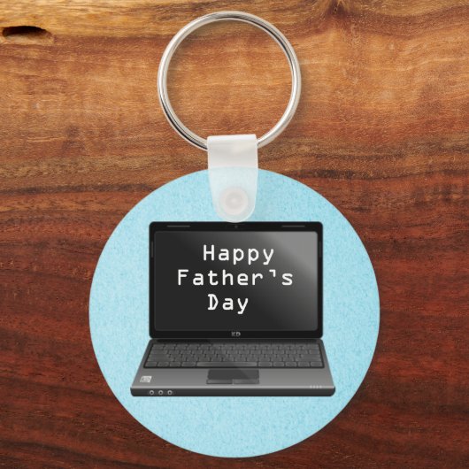 Happy Vathers Day Vaters Notebook Schlüsselanhänger (Vorderseite)