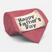 Happy Vathers Day zu meinem 1. Vater Krawatte (Gerollt)