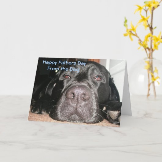 , Happy Vathers Karte (Gelbe Blume)