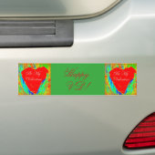 Happy Vd Valentine Autoaufkleber (Auf Auto)