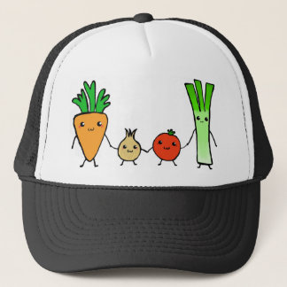 Happy veg truckerkappe