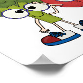 Happy Vegan Poster (Ecke)