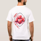 Happy Velentine's Day - Amorist T-Shirt (Rückseite)