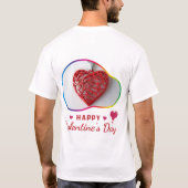 Happy Velentine's Day - Dreamy Liebe You T-Shirt (Rückseite)