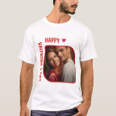 Happy Velentine's Day - Dreamy Zuneigung T-Shirt (Vorderseite)