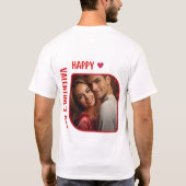 Happy Velentine's Day - Dreamy Zuneigung T-Shirt (Rückseite)