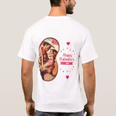 Happy Velentine's Day - Endlose Hingabe T-Shirt (Rückseite)