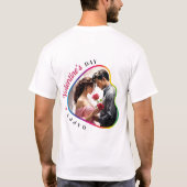 Happy Velentine's Day - Ewige Flamme T-Shirt (Rückseite)