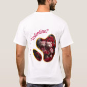 Happy Velentine's Day - Heart's Treasure T-Shirt (Rückseite)