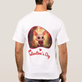 Happy Velentine's Day - Heartwarming Symphony T-Shirt (Rückseite)