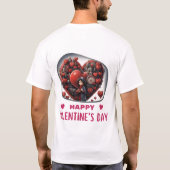 Happy Velentine's Day - Intensität T-Shirt (Rückseite)