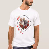 Happy Velentine's Day - Loving Whispers T-Shirt (Vorderseite)