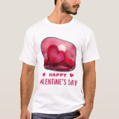 Happy Velentine's Day - Romantische Bliss T-Shirt (Vorderseite)