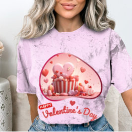Happy Velentine's Day - Romantische Zuneigung T-Shirt