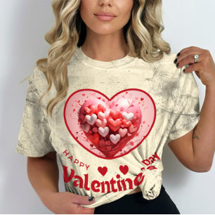 Happy Velentine's Day - Romantischer Splendor T-Shirt