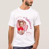 Happy Velentine's Day - Sweet Zuneigung T-Shirt (Vorderseite)
