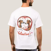 Happy Velentine's Day - Zender Emotion T-Shirt (Rückseite)