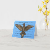 Happy Verfassung Day Karte (Gelbe Blume)