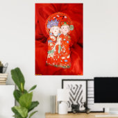 Happy Verheiratet Couple Poster (Heimbüro)