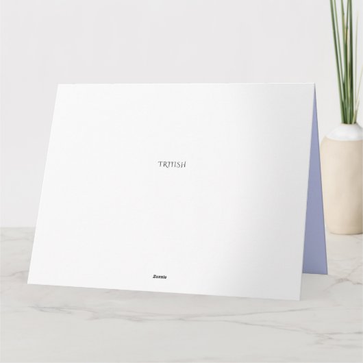 Happy Verheiratet Life Karte (Rückseite)