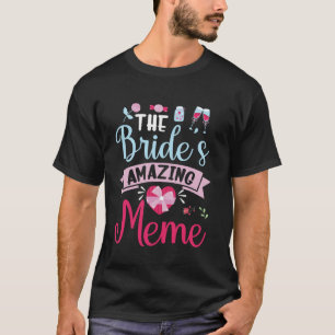 Happy Verheiratete Hochzeit Ehemann Ehefrau The Br T-Shirt