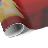 Happy Verheirateten Couple Wrapping Paper Geschenkpapier (Rolleneckpunkt)