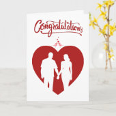 Happy Verlobung Card Karte (Gelbe Blume)