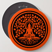 Happy Vesak Day Button (Vorne & Hinten)