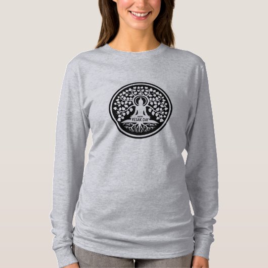 Happy Vesak Day T-Shirt (Vorderseite)