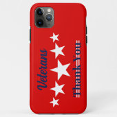 Happy Veterans Day Case-Mate iPhone Hülle (Rückseite)