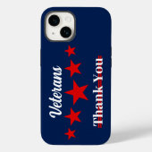 Happy Veterans Day Case-Mate iPhone Hülle (Rückseite)