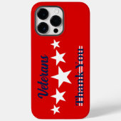 Happy Veterans Day Case-Mate iPhone Hülle (Rückseite)