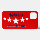 Happy Veterans Day Case-Mate iPhone Hülle (Rückseite (Horizontal))
