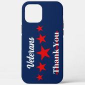 Happy Veterans Day Case-Mate iPhone Hülle (Rückseite)