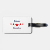 Happy Veterans Day Gepäckanhänger (Rückseite horizontal)