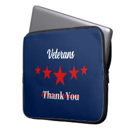 Happy Veterans Day Laptopschutzhülle