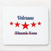 Happy Veterans Day Mousepad (Vorne)